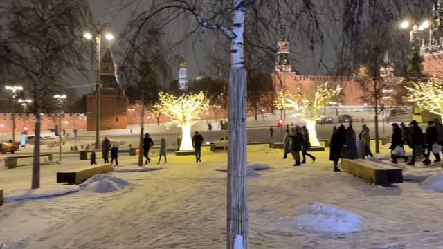 Christmas decorations in the center of Moscow / Новогодняя Москва смотреть онлайн