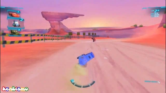Guido race at Radiator Sprint, Cars 2 The Video Game PC Gameplay смотреть онлайн