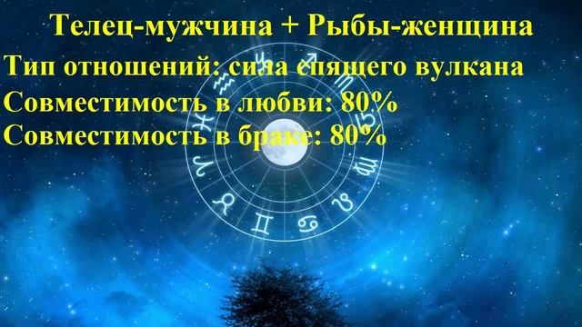 Совместимость Телец-мужчина и Рыбы-женщина смотреть онлайн