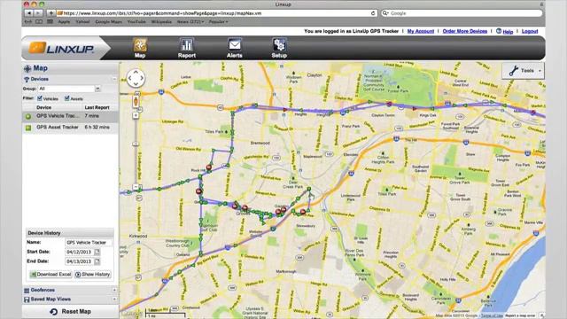 Reviewing Vehicle History with the Linxup GPS Tracking System смотреть онлайн