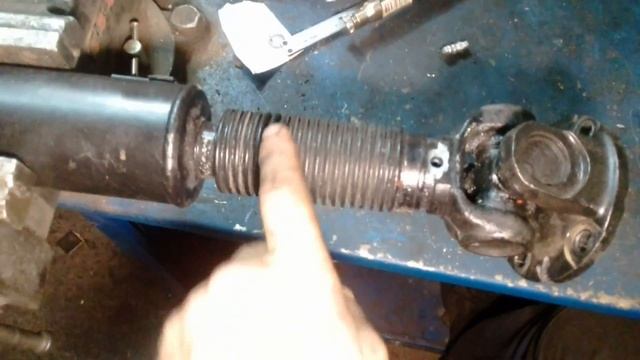 Установка тавотницы в кардан УАЗ патриот Часть 2 смотреть онлайн