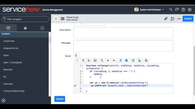 Learn Glide Ajax ServiceNow | Example of Glide Ajax | Populate Assignment Group as per CI Selected смотреть онлайн
