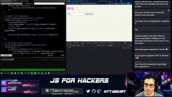 #ChillCode | JavaScript for Hackers