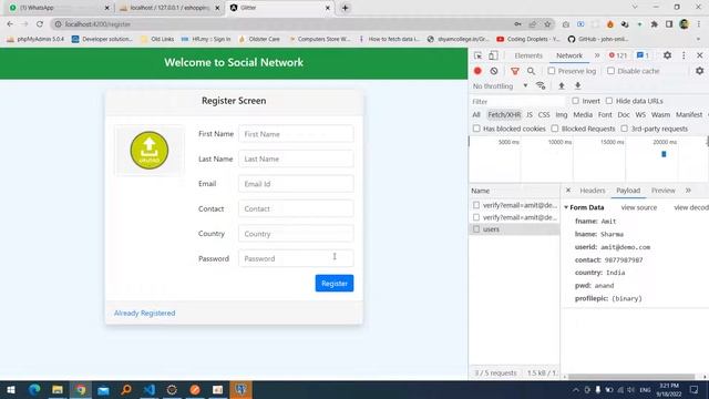Social Networking Project in Angular and Spring boot with JWT смотреть онлайн
