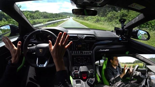 Lamborghini Urus PEARL CAPSULE Edition - Full Review & Performance Test-Drive on the Autobahn смотреть онлайн