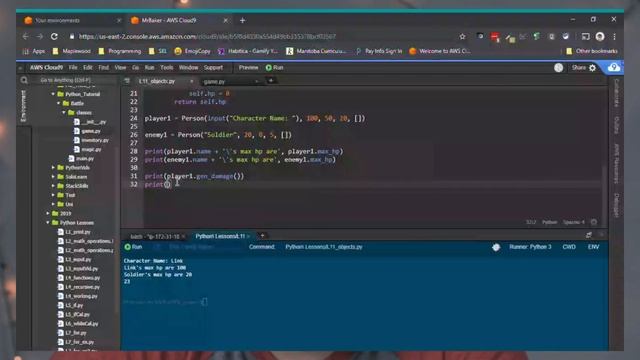 Python Class Functions смотреть онлайн