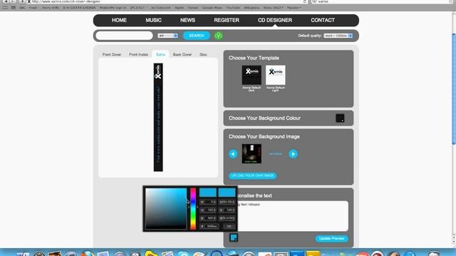How to use the Xarnia CD Cover Designer Applet смотреть онлайн