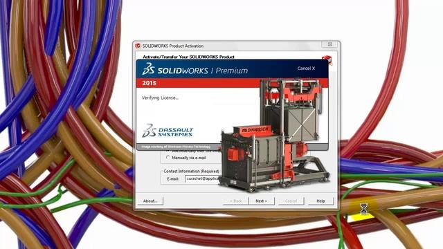 สอนวิธีการลงโปรแกรม SolidWorks Electrical 2015 ของแท้ смотреть онлайн