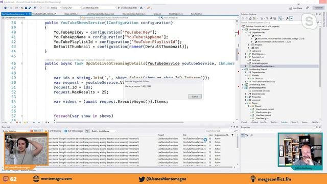 Live Stream: Building a awesome ASP.NET Core & Azure functions with Jon Galloway! смотреть онлайн