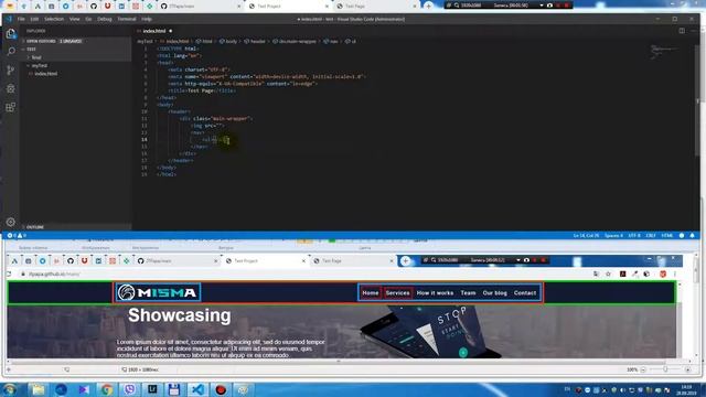 Верстка сайта лэндинга. Верстка HTML, FlexBox сайта. Практика на примере. Часть 2 смотреть онлайн