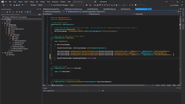 UE4 Gameplay Ability System for Blueprint Programmers - Pt 13 - Parsing Custom Data with Delegates смотреть онлайн