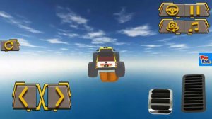 мультики про монстр траки - монстр траки и самолет в море - мультики про машинки для детей