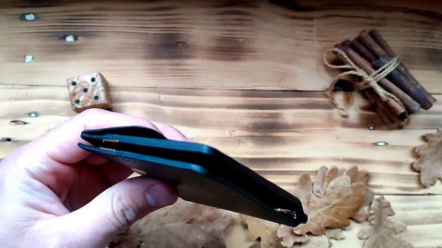 шкіряний затискач з карманом для копійок ручної роботи. шкіра Buttero. ручний шов смотреть онлайн