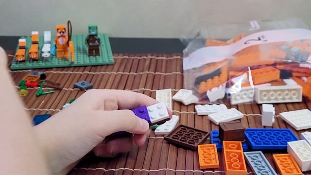 Новые наборы ЛЕГО Майнкрафт! // ЛИСЬЯ ХИЖИНА // Распаковка, сборка, обзор //LEGO Minecraft //часть смотреть онлайн