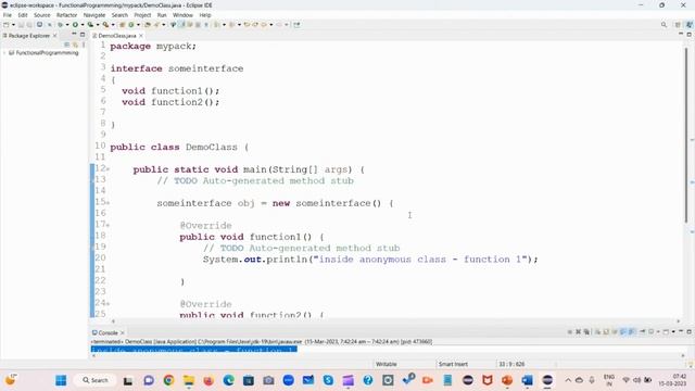 Anonymous class in Java - Devsena Mishra смотреть онлайн
