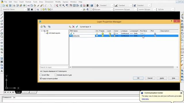 How to create defpoint layer in AutoCAD смотреть онлайн