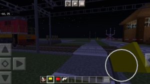 Ночная смена! Работаю дежурным по переезду в Майнкрафте