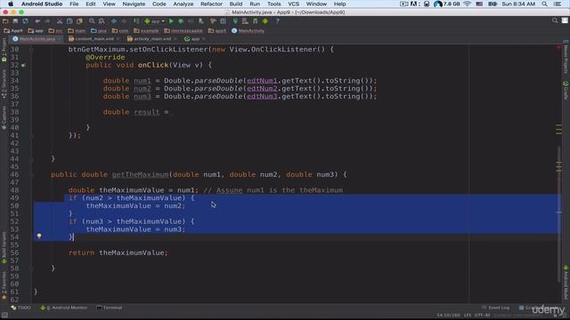 131. JAVA App Number 9 Part2 More about decision making statements and algorithms смотреть онлайн