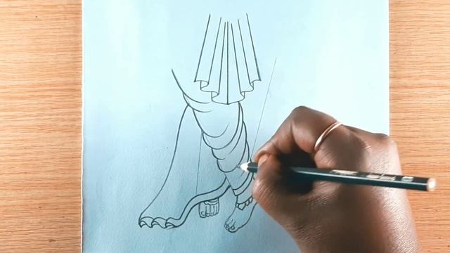 Drawing Krishna two legs step by step || Drawing lord Krishna | lord krishna | @vivekartacademy смотреть онлайн
