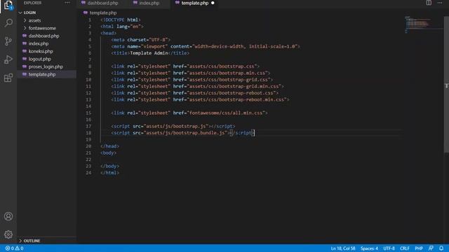 ?? Cara Membuat Dashboard Admin Part #1 смотреть онлайн