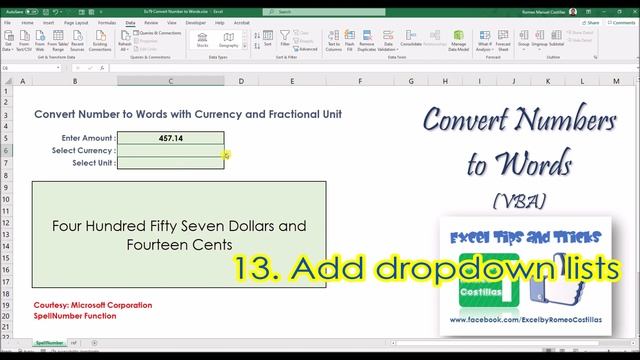 How to Convert Number to Words (VBA - SpellNumber) смотреть онлайн