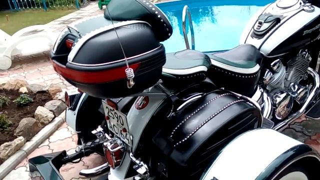 Ямаха royal star с кит трайком от Voyager смотреть онлайн