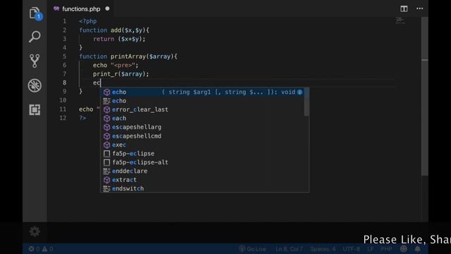 Functions in PHP 7.1 Tutorials ? ?? ? ? смотреть онлайн