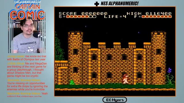 NES Alphanumeric! #267: THE ADVENTURES OF CAPTAIN COMIC смотреть онлайн
