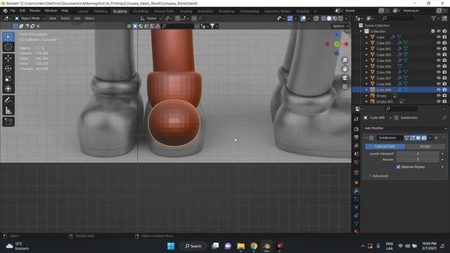 Blender Sculpting Breakdown (Compnay by Kaws) смотреть онлайн