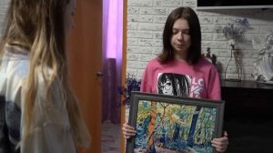 Зачем ПРОКЛЯТАЯ КАРТИНА оживает? Nepeta Страшилки Granny Yaga 7