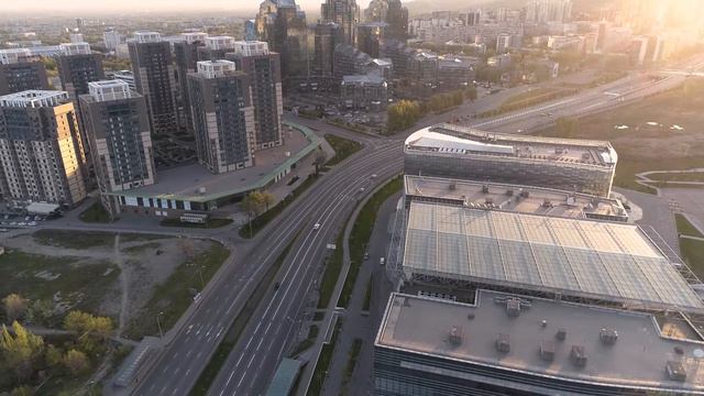 Аэросъемка с квадрокоптера The Almaty, Алматы/Казахстан, Кок Жайлау, БАО смотреть онлайн