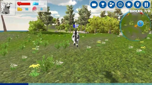 Dog Simulator 3D - Fun Gameplay on (Crazy Games) смотреть онлайн