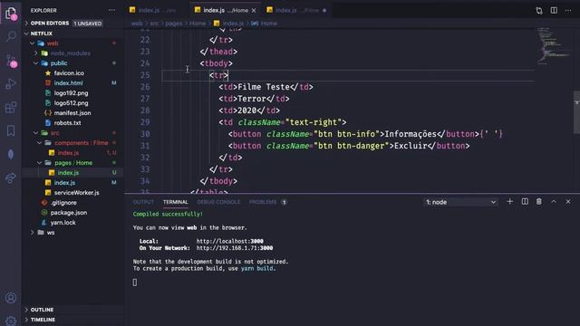 [ReactJS] #03 - Criando Componentes, Passando Propiedades e Usando Bootstrap c/ ReactJS смотреть онлайн