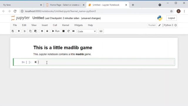 Install and Run Jupyter Notebook & Short Example смотреть онлайн