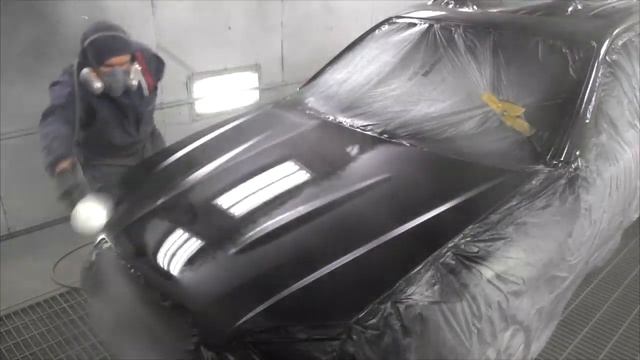 Кузовной ремонт Subaru Outback полная покраска автомобиля. смотреть онлайн