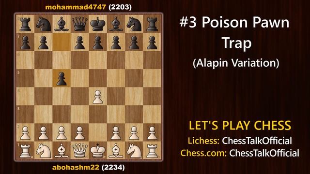 5 Opening TRAPS in the Sicilian Defense | Chess Tricks to WIN FAST - Moves, Tactics, Ideas, Gambits смотреть онлайн