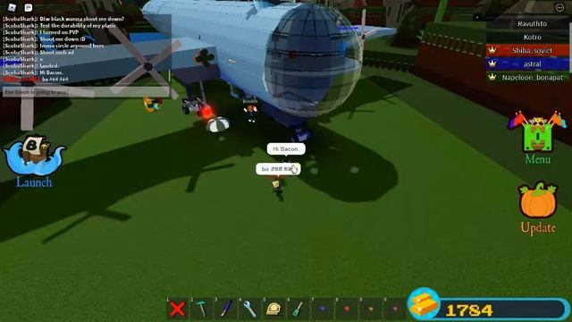 [PART 1] FUN Ball Turret (Gunner) of B-29 Superfortress | Build a Boat for Treasure (BABFT) смотреть онлайн