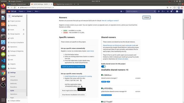 GitLab CI/CD pipeline con i custom runners e Docker смотреть онлайн