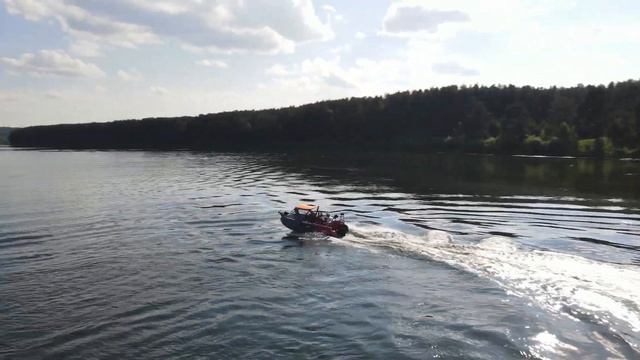 Привет из Зеленогорска Красноярского края! РИБ "VOYAGE 420" алюминиевый! смотреть онлайн