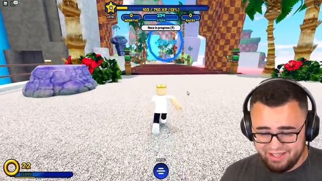 SONIC 2 MOVIE but in Roblox (Speed Simulator) смотреть онлайн