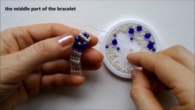 Very Easy Pattern For DIY Bracelets. Beaded Bracelets Tutorial