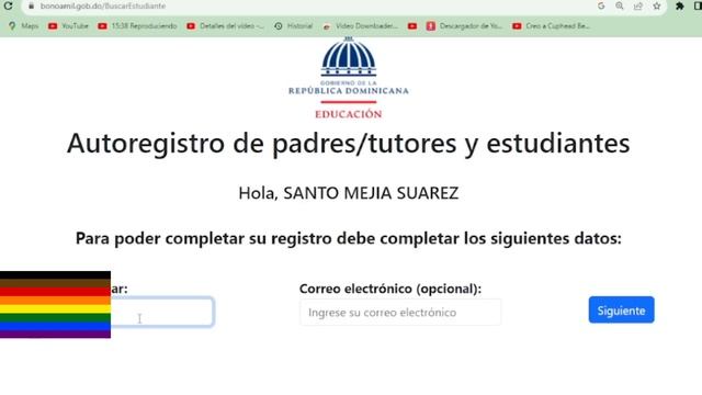 COMO CONSEGUIR Y REGISTRAR EL ID DE LOS ESTUDIANTES PARA INSCRIBIRLO EN EL BONO EDUCACIÓN DE 1,000 смотреть онлайн