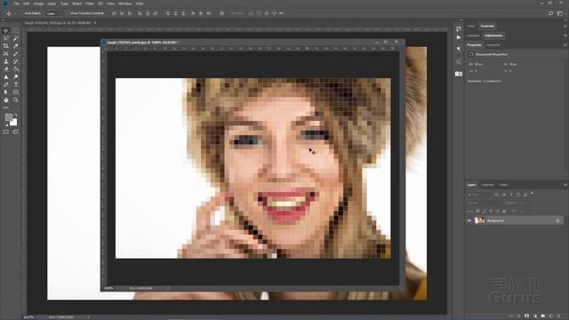How You Can Do a Photoshop Pixel Art Portrait - Quick and Easy Photoshop Pixel Effect Tutorial смотреть онлайн