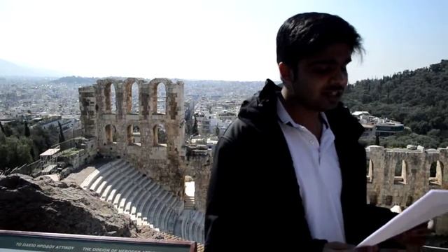 Nihanshu presents the Odeon of Herodes Atticus in Athens смотреть онлайн