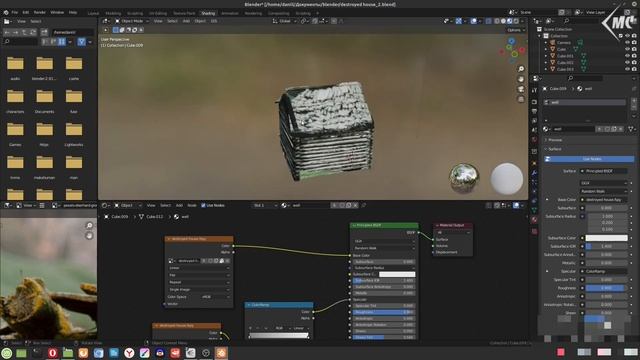СОЗДАНИЕ Фэнтези АРТА с Нуля в BLENDER 3D