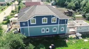 Европейский особняк из старого деревенского дома: работа завершена!