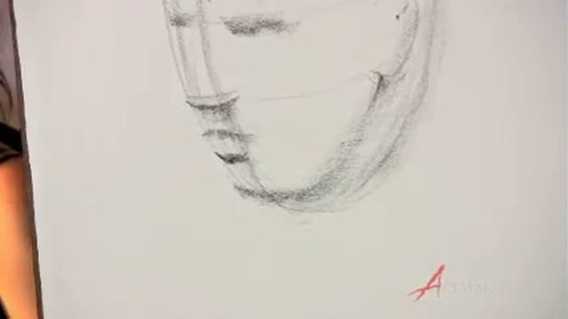 Drawing, Portraiture (Compressed Charcoal) 1 of 2 смотреть онлайн