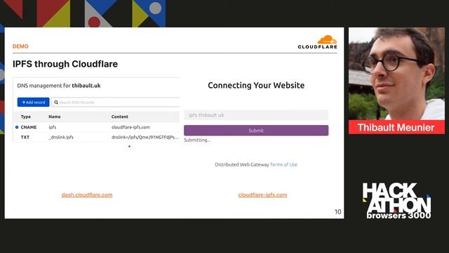 Browsers 3000: Leverage Cloudflare to browse the Distributed web - Thibault Meunier смотреть онлайн