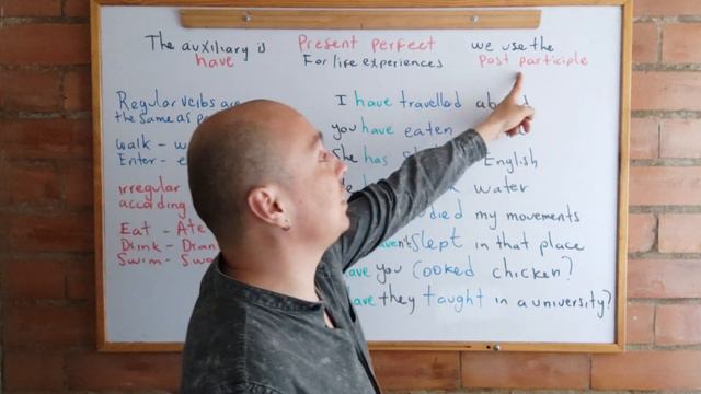 Present perfect for life experiences. смотреть онлайн