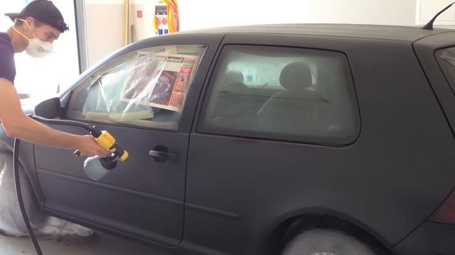 Black PlastiDip - Volkswagen Golf смотреть онлайн